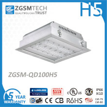 Ce TUV Listed 100W LED Canopy Light with Lumileds 3030 LEDs